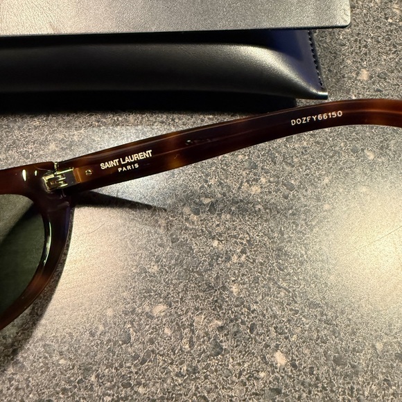 Saint Laurent Monogram Hinge Acetate 54MM Cat-Eye Sunglasses - Picture 5 of 8